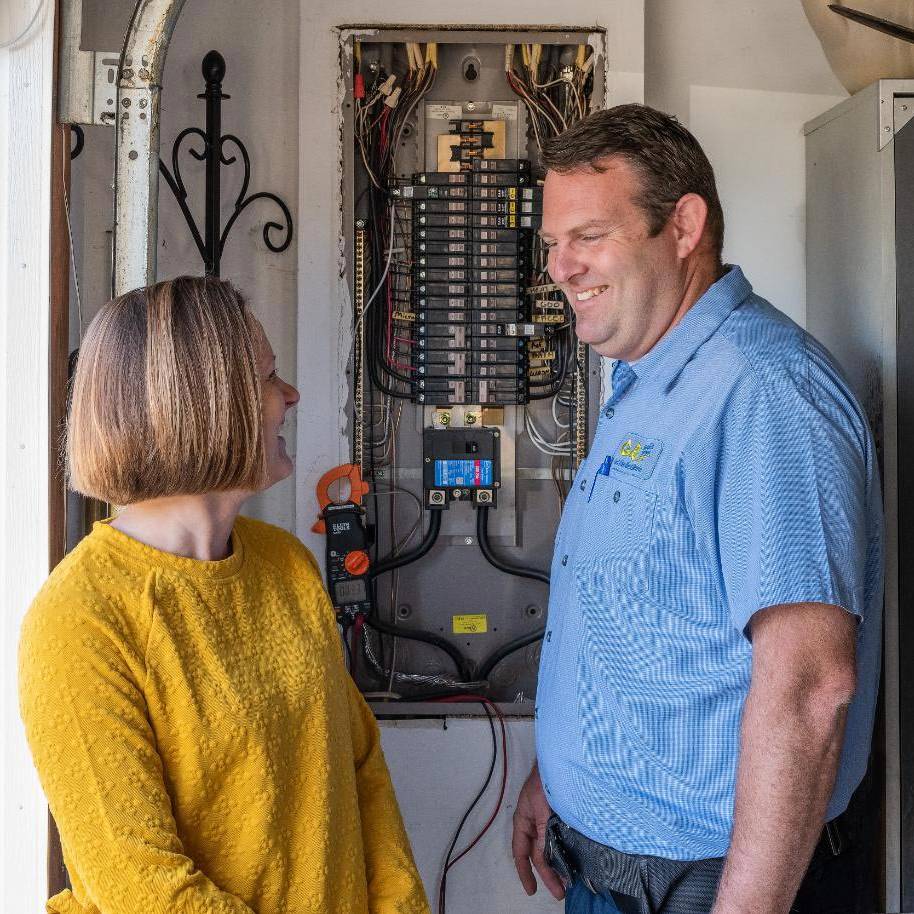 Customer and technician panel